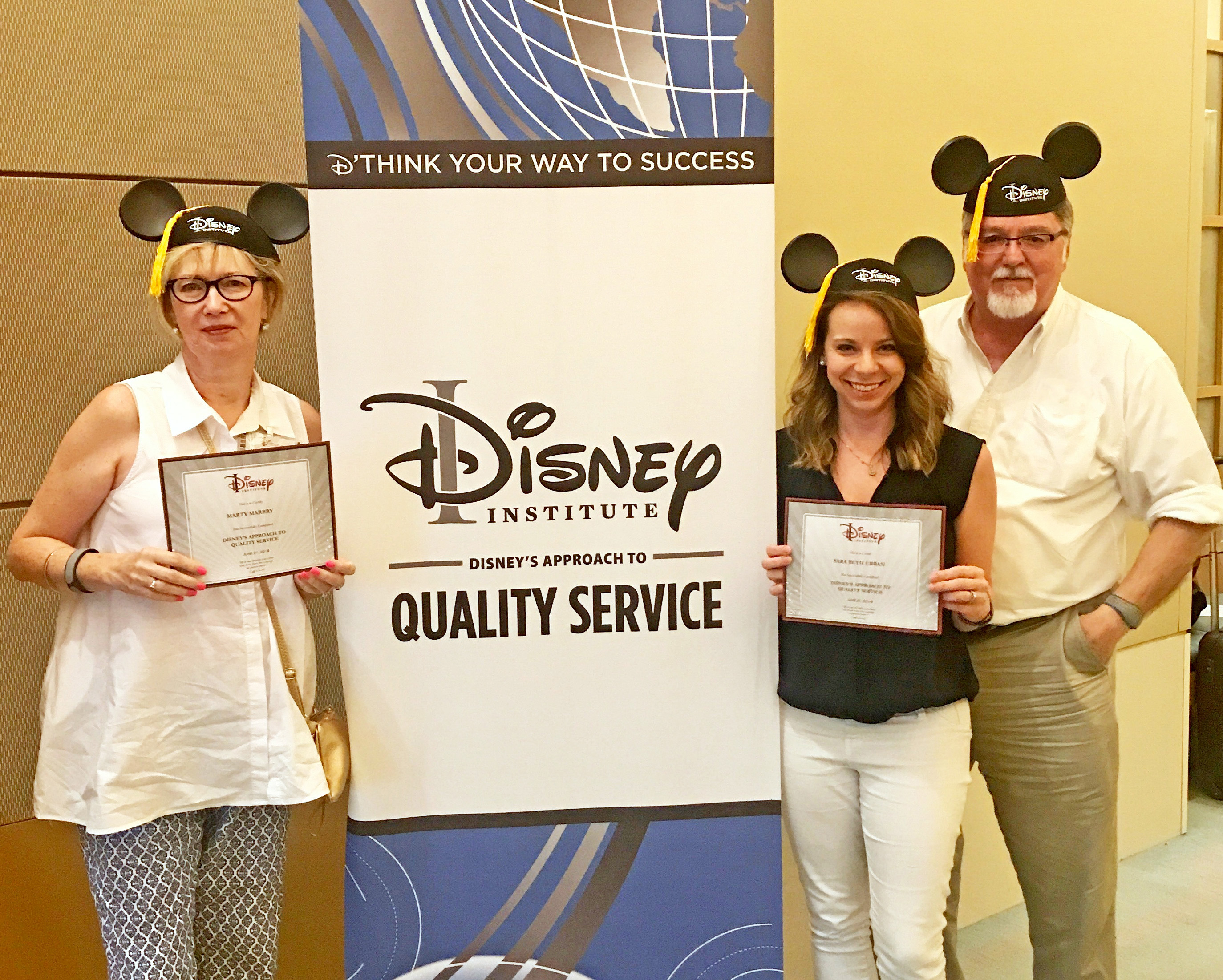 Division Managers Graduated from Disney’s Approach to Quality Service