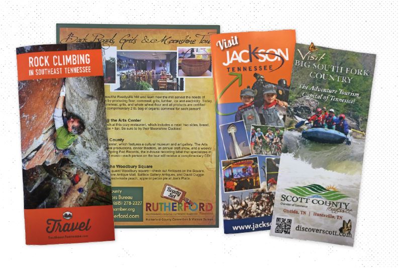 TDTD can help you with your marketing messaging in brochures and other forms of media through the Tourism Marketing Grant.