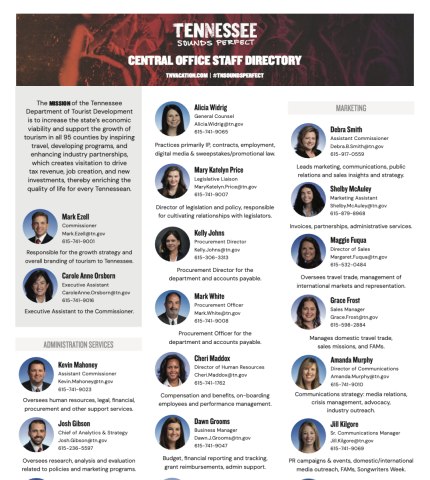Staff Directory