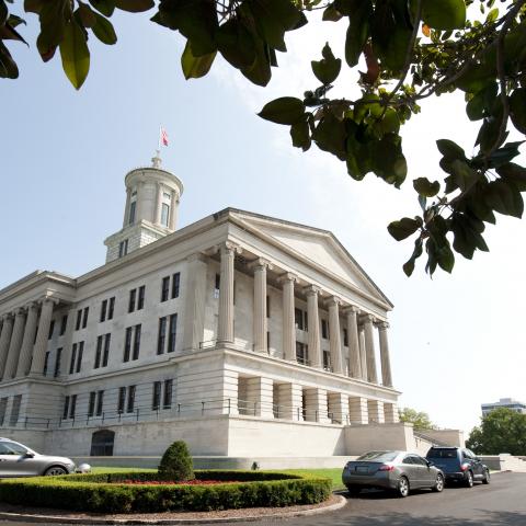 Tennessee State Capitol in Nashville TN