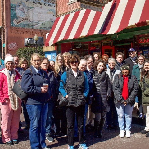Tennessee Welcome Center Staff Experienced Memphis during Familiarization Tour